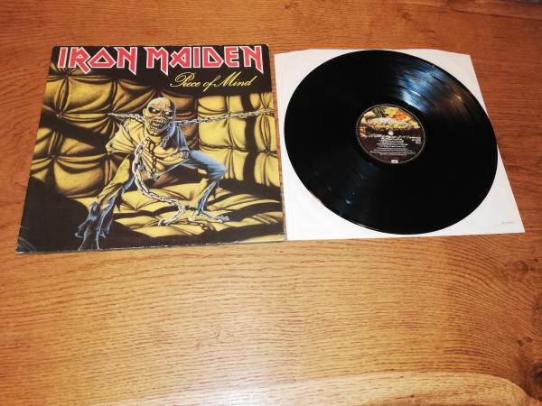 Iron Maiden Piece of Mind 1983 EMI 1A 064-07724 Europäische Pressung VG/VG+